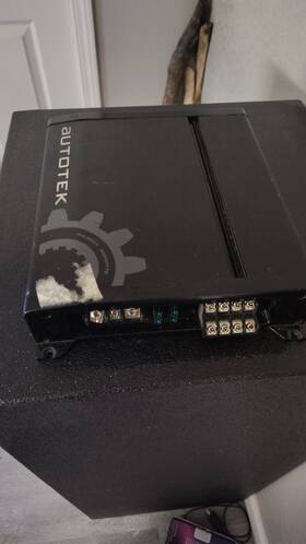 Axl1050.4 Autotek 4-channel Car Amplifier 1000w Rms Powerful Audio Amp