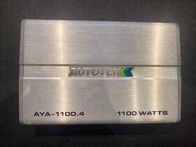 Aya-1100.4 Autotek Alloy Series 1100w 4-channel Amplifier - Great Quality Amp