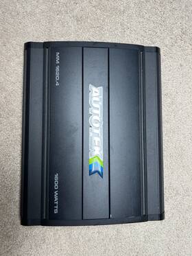 Autotek Mm1620.4 Mean Machine 1600w 4 Channel Bridgeable Amplifier Ch Kit