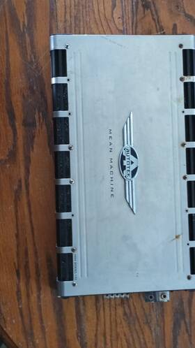 Autotek Mm2000.1d Mean Machine Mono Channel Car Audio Amplifier Silver