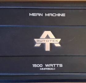 Mmf1500.1 Autotek Mean Machine Mono Car Amplifier 1500w Rms Mpn