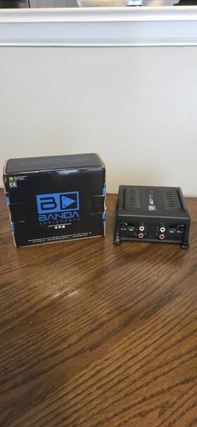 Bd400.4 Banda Audioparts 4-channel 400w Rms Class D Full-range Car Audio Amplifier