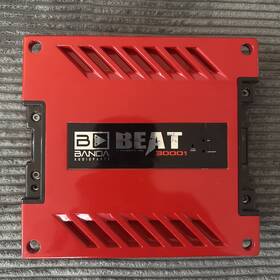 Beat-3001 Banda Audioparts 1-channel Vehicle Audio Amplifier - 3000 Watts High-powered Mono Bass