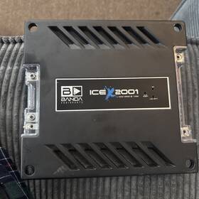 Icex2001 Banda Audioparts 2000 Watts 1 Ohm Car Audio Mono Amplifier - Ice X 2001