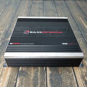 Bi1000m Bass Inferno Mono 2-channel Amplifier 1000 Watt Stereo Amp Old School