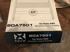 Bda7501 Nvx New True Rms Monoblock Amp Boost Class Car Amplifier