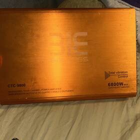 Ctc-9800 Bemines Ctc 9800 Bridgeabel Tour Channel Power Amp 6800w Max Super Mosfet Amplifier