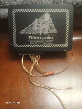 Bt4180 Biketronics Titan Quatro 4-channel 180w Car Audio Amplifier