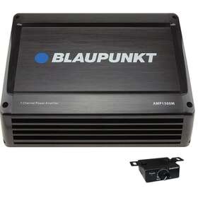Amp1500m Blaupunkt New 1500 Watt Mono Car Audio Amplifier Power A/b Amp Remote