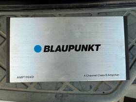 Amp1904d Blaupunkt 4 Channel 1800 Watts Universal Car Speaker Amplifier Class D