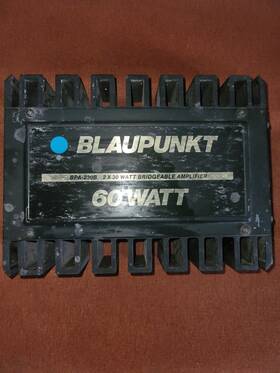 Bpa-230b Blaupunkt 2 X 30 Old School Car Stereo Amplifier Bridgeable