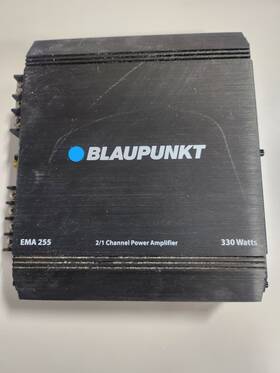 Ema-255 Blaupunkt Ema 255 2/1 Channel Power Amplifier 330 Watts Rms