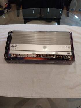 Vr450 Blaupunkt Velocity Rare Old School Four Channel Car Amplifier
