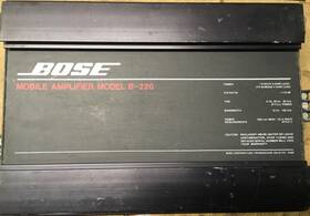 B-220 Bose/zapco B-220/zapco Z220