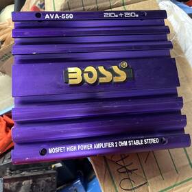 508018435 Boss Ava-250 2 Channel Amplifier Old School Amp