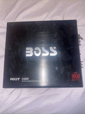 R1600m Boss 791489115193 Audio Systems Car Amp