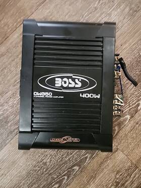 400w Boss 798475241518 Chaos Audio Systems C350 4-channel Car Amp