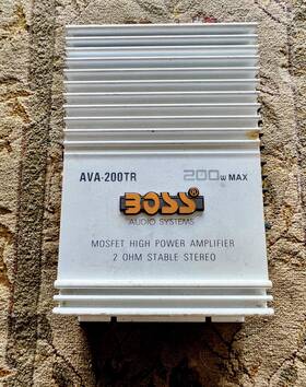 Ava-200tr Boss Mosfet High Power Amplifier 2 Ohm