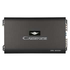 Qrs1.600gh Cadence Amplifier Monoblock Class Ab 1500w Car Audio Bass Remote
