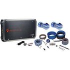 Rtr172 Car Rxh-f5 Amplifier Rca Channel Rms 5 Cables 1600w 2 Kit Rockville