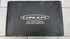 Cc2002 Concept Amplifier