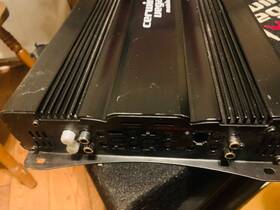 Cvp2500.5d Cerwin-vega 2500w 5-channel Class D Car Audio Amplifier