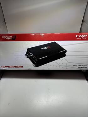 Cvpm1000.1d Cerwin-vega 500w Rms Class-d Monoblock Amplifier