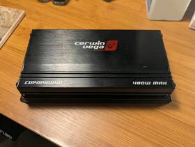 Cvpm400.4d Cerwin-vega Mini 4 Channel Amplifier - For Parts Not Working
