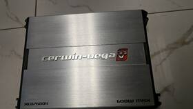 Xed2600.4 Cerwin-vega Mobile Xed600.4 Xed 600-watt Class Ab Amp 4 Channels 600w Max