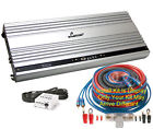 Chanel Mosfet Opti500x2 Watt Mono Block 2 2000 Amplifier -insatall Kit Lanzar