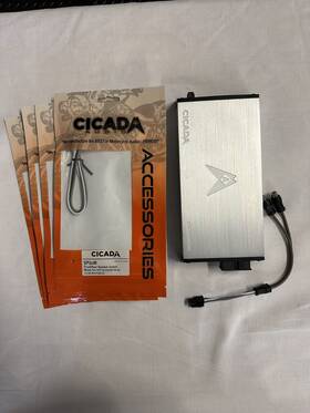 Dsp600.4d Cicada Audio Dsp Controlled 4-channel Amplifier 600w Used