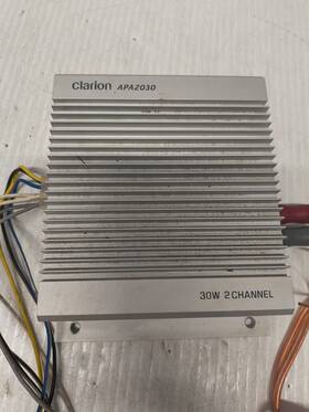 Apa2030 Clarion 30w 2 Channel Car Power Amplifier With Wired Free Shipping