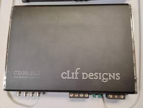 Cd30.2lx Clif Designs Model Car Truck Amplifier 1200 Watt 2 Channel Bridgeable