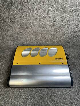 320qe Coustic 4 Channel Power Amplifier Untested