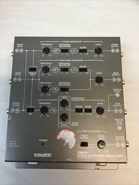 Xm-5e Coustic Oem Mobile Electronic Crossover Tested