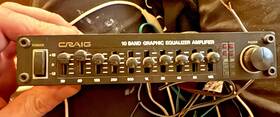 Me-105 Craig Me105 70 Watt Amplifier With 10 Band Equalizer Used Cheap Price On