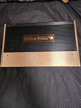 22000503 Critical Mass Half 0.5 Ohm 1/2 Sub Amp Mono Block Jl Best Sq Spl Amplifier Bass