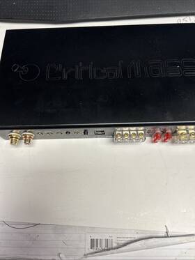 Cm654a Critical Mass 2ch Amp Car Amplifier Sq 1000w Jl Hifi Hertz Audio Zapco Kicker Nr