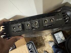 Xs-8x Crossfire Mono 18v Car Audio Amplifier Mpn High Power Performance