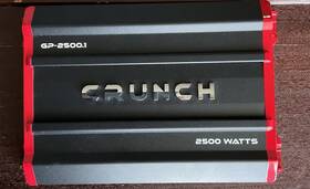 5xxs0115f23aa Crunch Ground Pounder Gp-2500.1 Car Amplifier