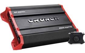 Gp-2500.1d Crunch Mono Car Audio Amplifier 2500w Rms Power Mpn