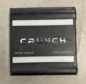 Gtrii-1500.2 Crunch Gtrii-1500 - 2 Channel Car Amplifier 1500w Max Power Please Read