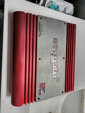 P125.2 Crunch P125 Old School 2 Channel Amp