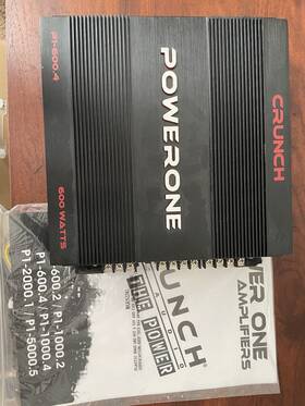P16004 Crunch P1 600.4 4-channel Car Amp