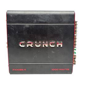 Px-1025.4 Crunch Px1025.4 4-channel 1000w Class A/b Car Audio Stereo Amplifier