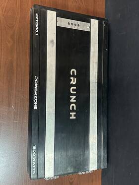 Pz1500.1 Crunch Powerzone Amplifier 1500w