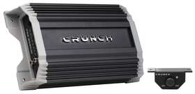 Pz2-2030.1d Crunch Compact 2 Channel 2000w Mono Car Amplifier Amp Bass Remote
