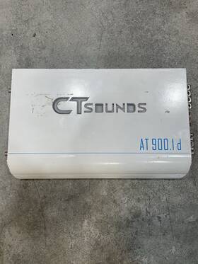 Atv2-900.1d Ct Sounds 850021258894 1200 Watt Bridgeable Monoblock Amplifier