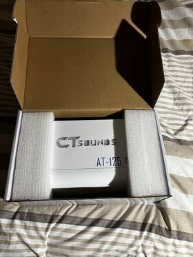 Atv2-125.4d Ct Sounds At-125-4d 800 Watt Rms Full-range Class D 4 Channel Car Amplifier