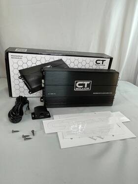 Ct-1000.1d Ct Sounds Black Compact Class D Car Audio Monoblock Amplifier